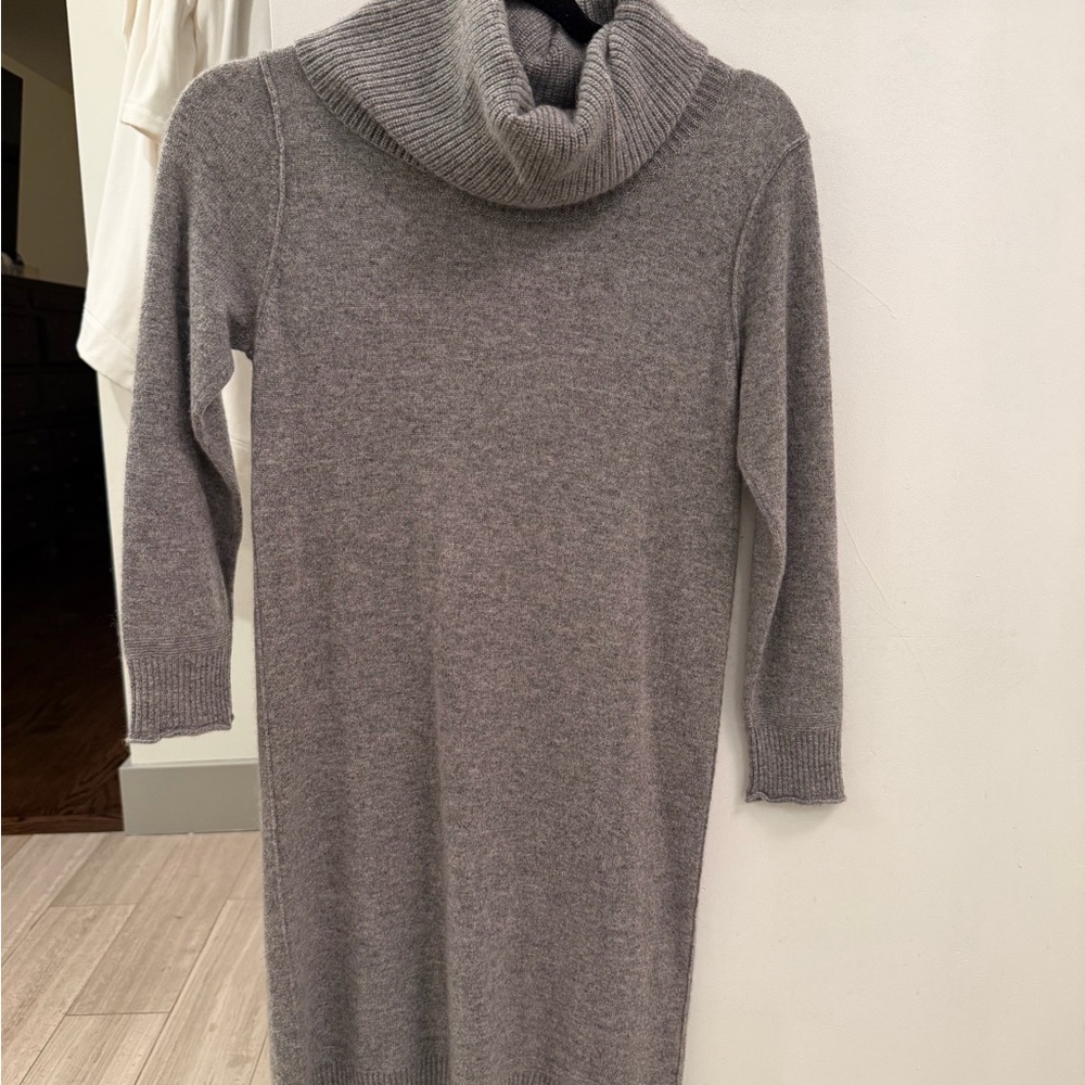 Club Monaco Heather Gray Cowl Neck Sweater